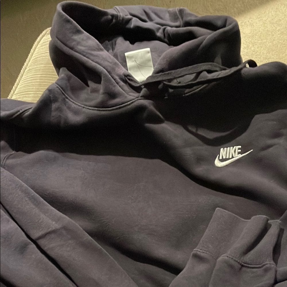 Nike plum (dark purple) Hoodie size small